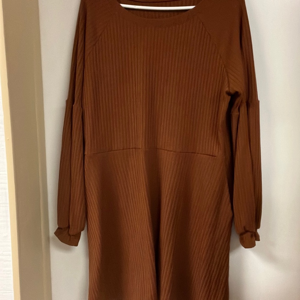 Long sleeve fall dress